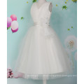 Grace Karin Sleeveless Cheap Princess White Flower Girl Dress CL008905